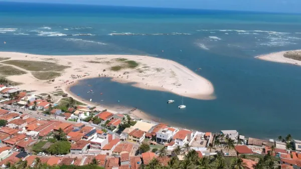 kitesurfing in Barra do Cunhaú