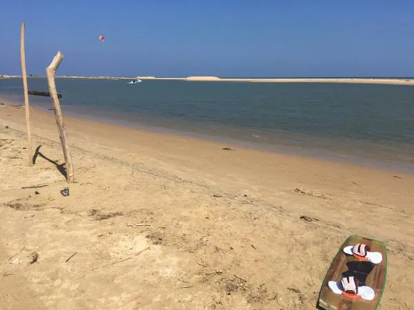 kitesurfing in Kalpitiya Main Lagoon
