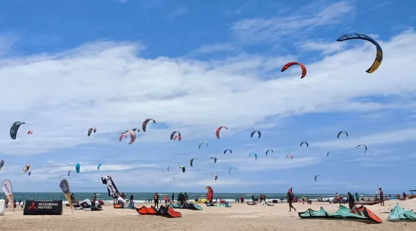 kitesurfing in Guajiru