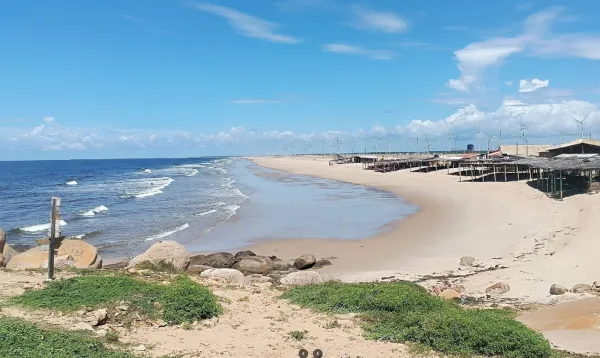 kitesurfing in Pedra do Sal