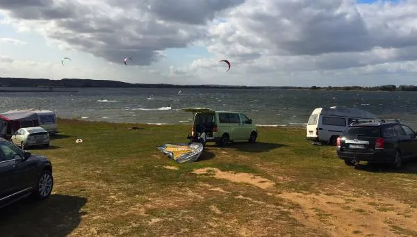 kitesurfing in Elektrenai Meadows