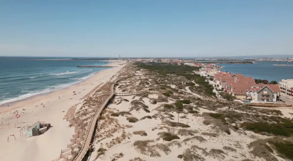 kitesurfing in Costa Nova