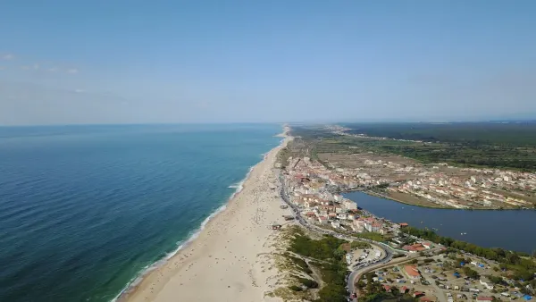 kitesurfing in Praia de Mira