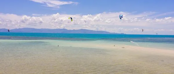 kitesurfing in Baan Tai Beach