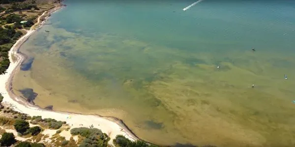 kitesurfing in Leucate Goulet
